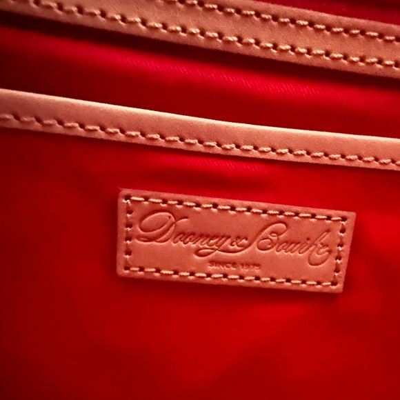 Dooney & Bourke Blue and White Checkered Shoulder Bag - Picture 15 of 16